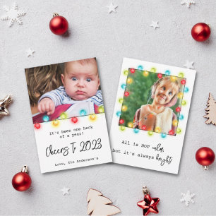 It's Been One Heck Of A Year Christmas Photo Card