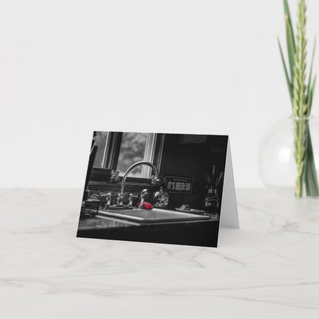 It's Beer:30 Blank Note Card (Front)