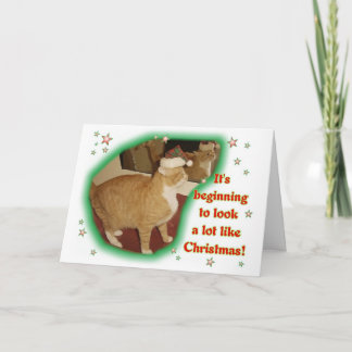 It's Beginning to Look a Lot Like Christmas Holiday Card