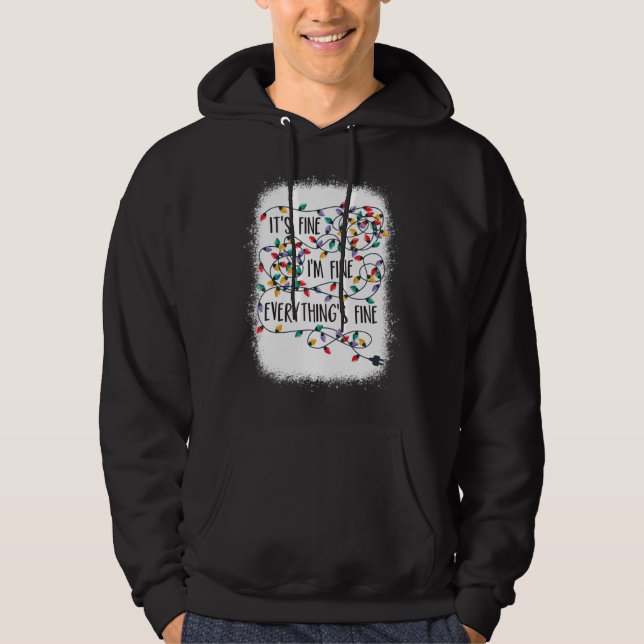 It's Beginning To Look A Lot Like Cocktails Ugly S Hoodie (Front)