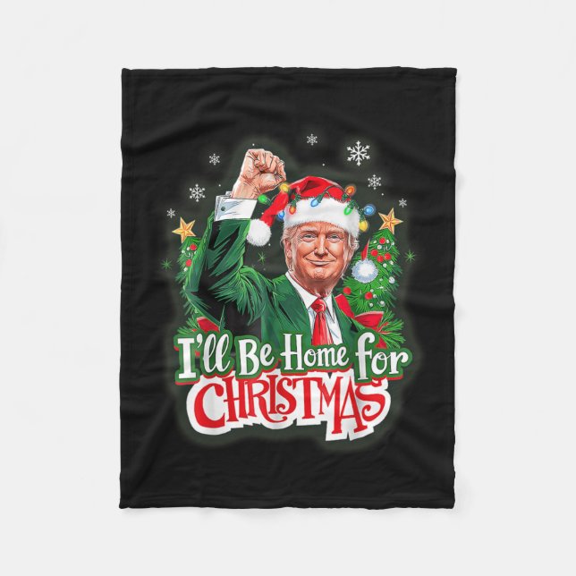 Its Beginning To Look A Lot Like I Told You So Tru Fleece Blanket (Front)