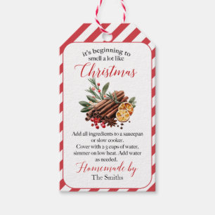 It's Beginning to Smell Like Christmas Potpourri Gift Tags