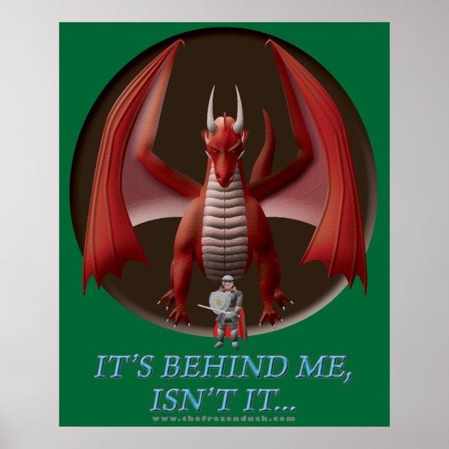 It's Behind Me Poster (Front)