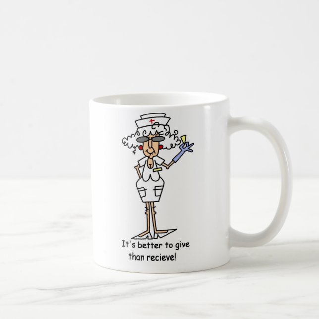 It's better to give than recieve! coffee mug (Right)