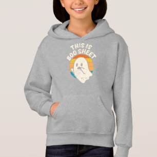 It's Boo Sheet Halloween Retro Vintage Ghost 