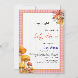 It's boy or girl fairytale baby shower invitation