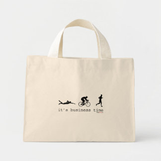It's Business Time Mini Tote Bag