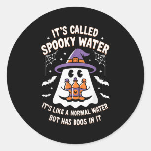 It's Called Soky Water It's Like Normal Water But  Classic Round Sticker