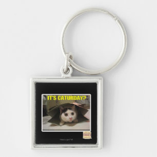 It's Caturday? Key Ring
