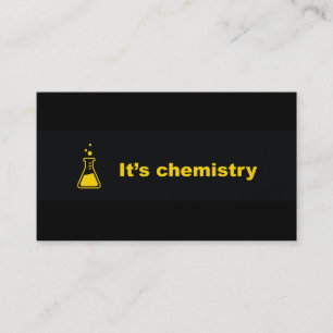 it's chemistry  Business Cards