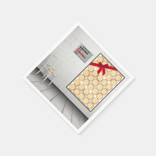 'It's Christmas' by Jessica Claus Napkin