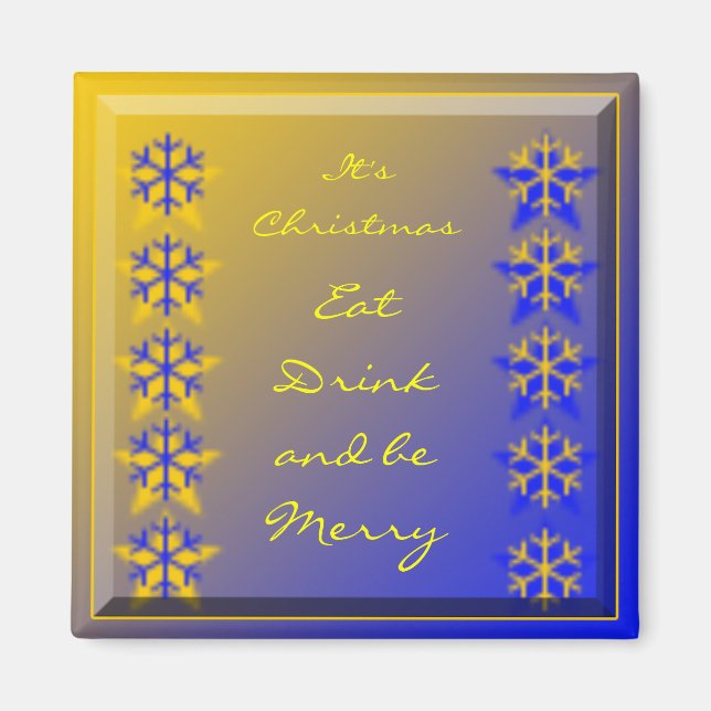It's Christmas Magnet (Front)