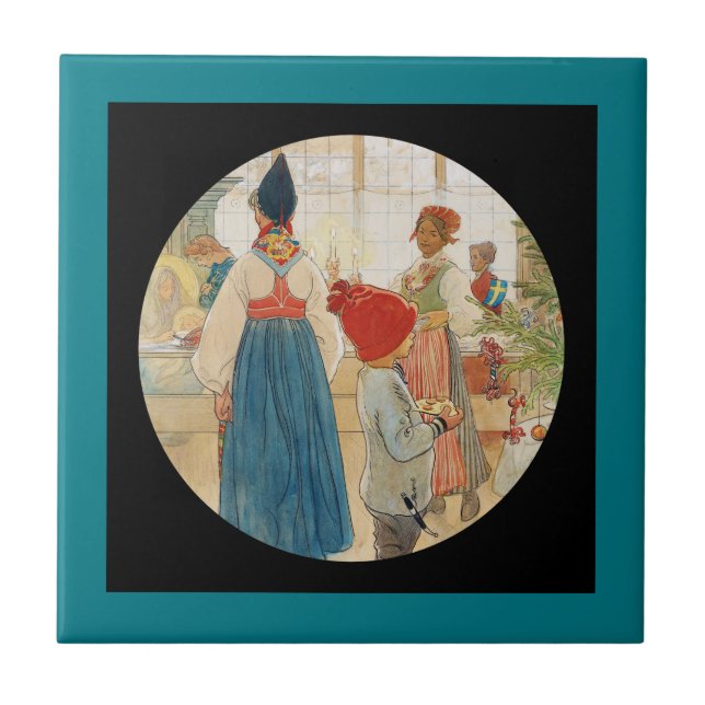 Its Christmas Time Again Tile (Front)