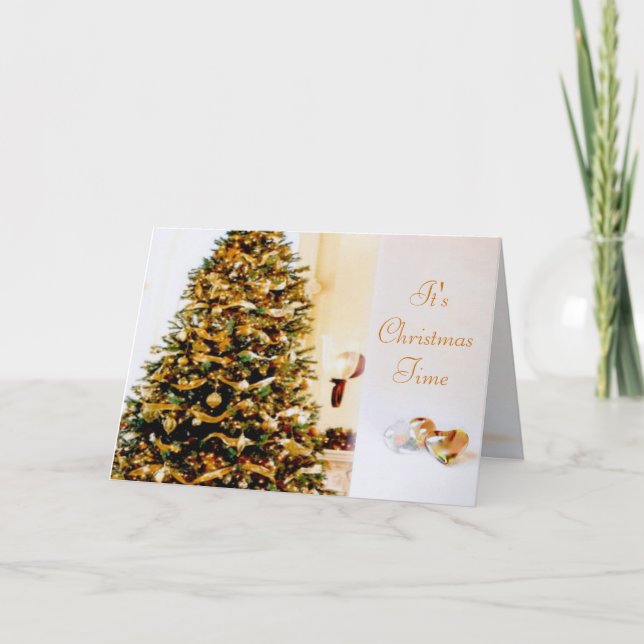 It's Christmas Time Card (Front)