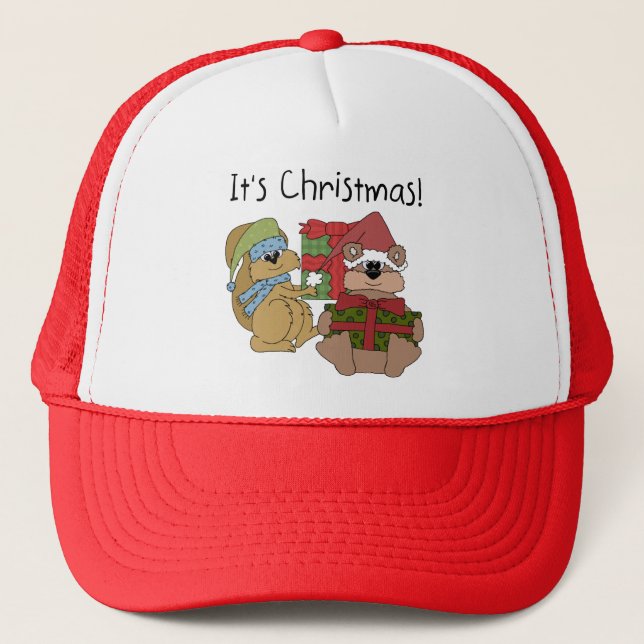 It's Christmas Tshirts and Gifts Trucker Hat (Front)