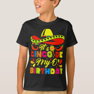 It's Cinco De My-o Birthday Born On Mexican Party T-Shirt