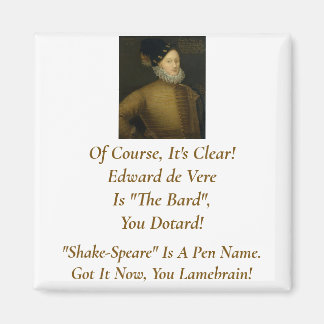 It's Clear, It's de Vere  Magnet