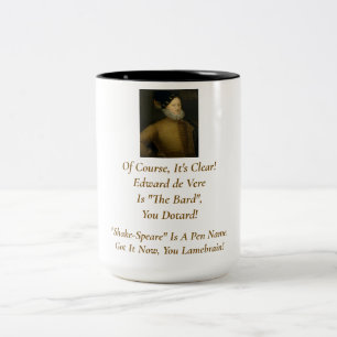 It's Clear! It's Edward de Vere! Mug