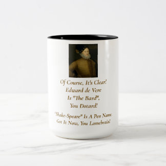 It's Clear! It's Edward de Vere!  Mug