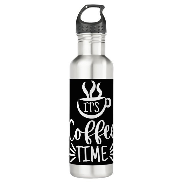 It's Coffee Time 710 Ml Water Bottle (Front)