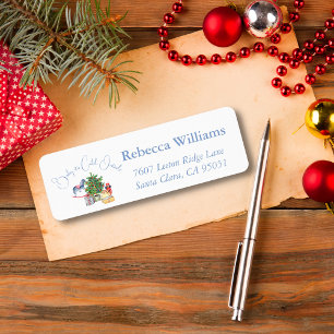 It's Cold Outside Christmas Tree Boy Baby Shower