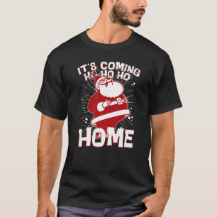 It's Coming Ho Ho Ho Home England Football 2022 T-Shirt
