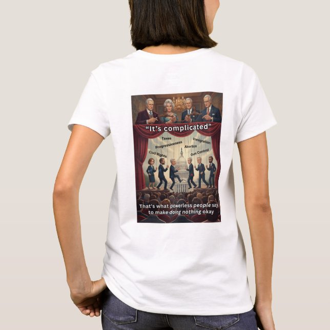 Its Complicated T-Shirt (Back)