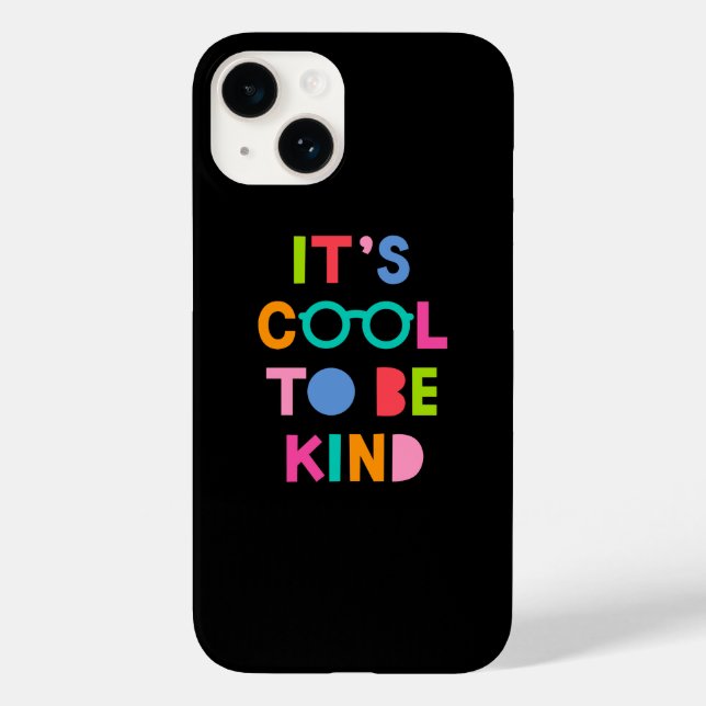 It's Cool To Be Kind Case-Mate iPhone Case (Back)