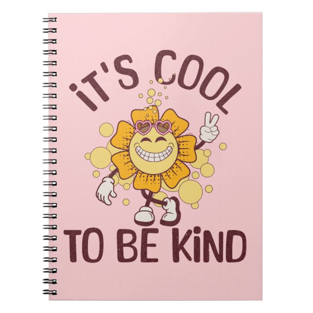 It's cool to be kind notebook (Front)