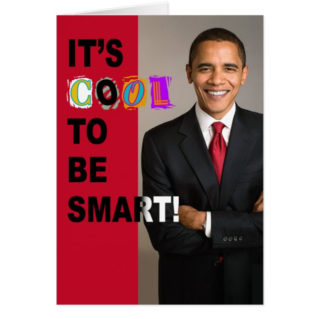 It's Cool To Be Smart! Card (Front)