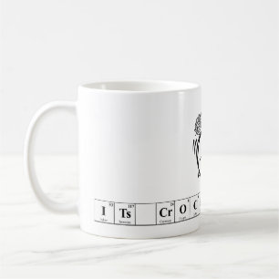 It's Crochet O'Clock Elements Coffee Mug