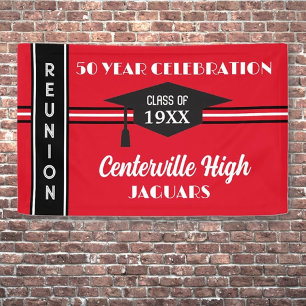 It's Customised! 50TH Class Reunion Banner