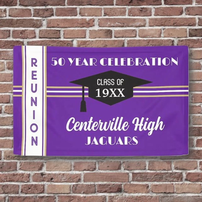 It's Customised! 50TH Class Reunion Banner (Creator Uploaded)