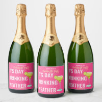 It's Day Drinking Weather Hot Pink Bachelorette