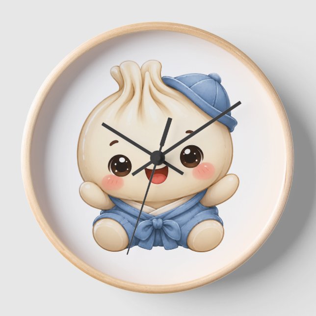 It's Dumpling Time! Clock (Front)