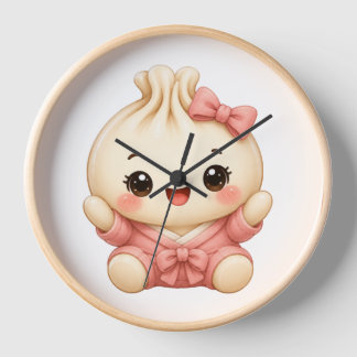 It's Dumpling Time! Clock