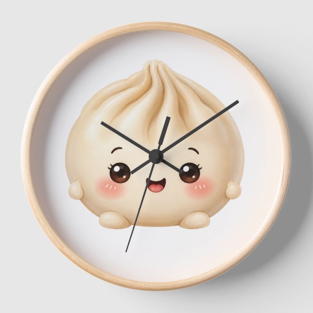 It's Dumpling Time! Clock (Front)