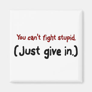 It's easier to just give in to the stupid magnet