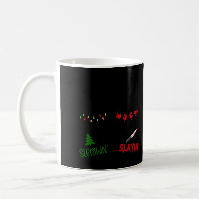 Its Either Serial Killer Documentaries Or Christma Coffee Mug (Left)