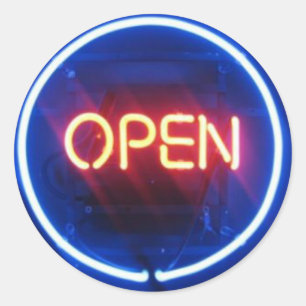 IT'S ELECTRIC! NEON SIGN Bar Mitzvah Open Seal