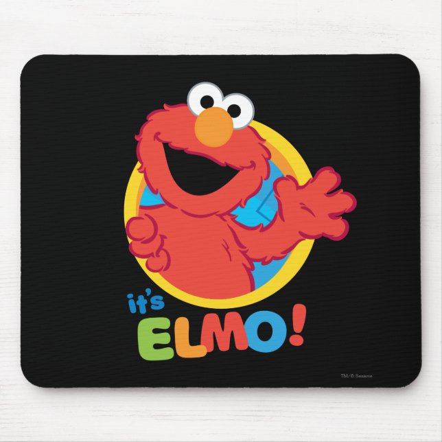 It's Elmo Mouse Mat (Front)
