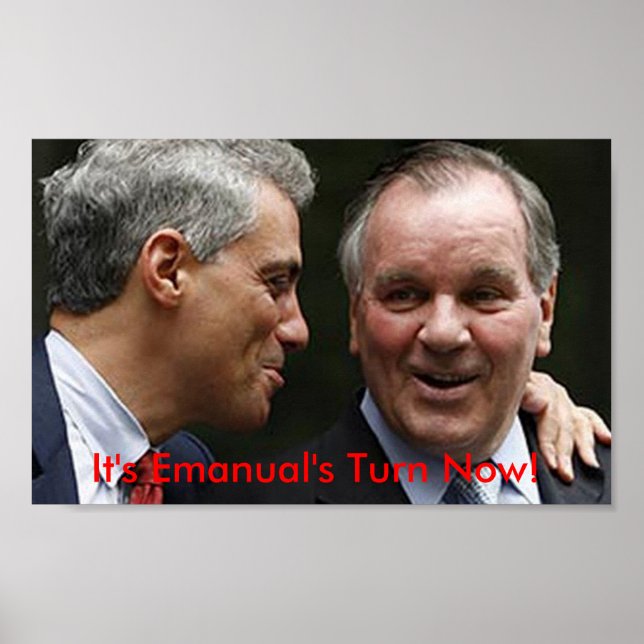 It's Emanual's Turn Now! Poster (Front)