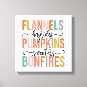 It's Fall Again Canvas Print