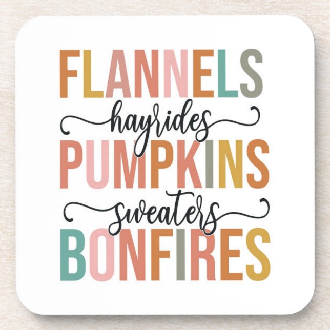 It's Fall Again Coaster (Front)