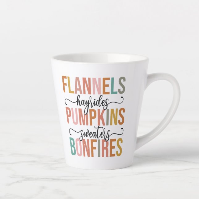 It's Fall Again Latte Mug (Right)