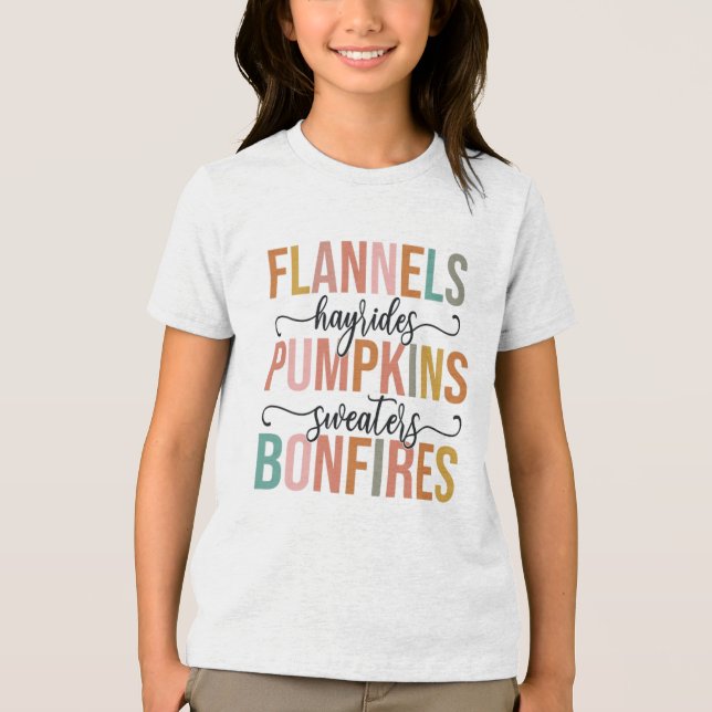 It's Fall Again Tri-Blend Shirt (Front)