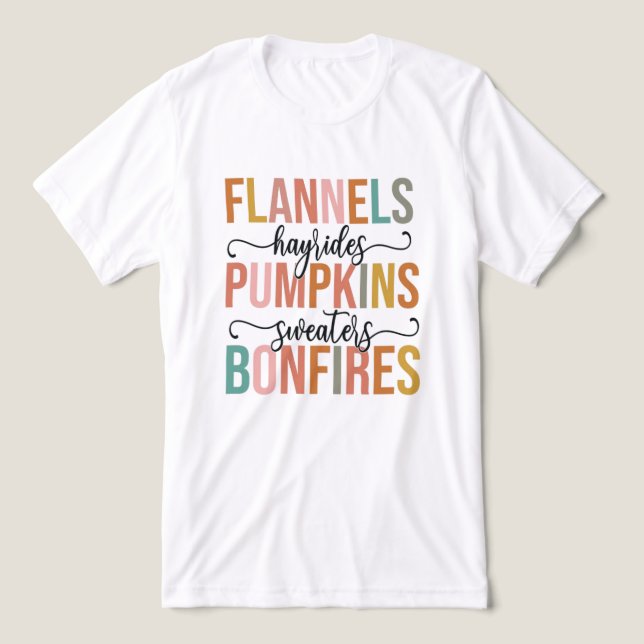 It's Fall Again Tri-Blend Shirt (Design Front)