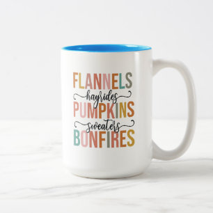 It's Fall Again Two-Tone Coffee Mug
