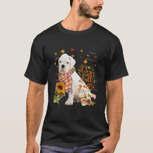 It's Fall Y All Boxer Dog Thanksgiving Halloween T-Shirt