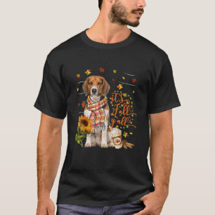It's Fall Y All Dog Thanksgiving Halloween    T-Shirt